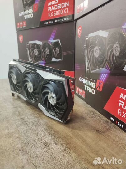 Видеокарта AMD Radeon RX 6800 XT MSI gaming X trio