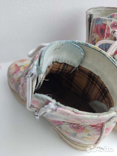 Ботинки демисезонные для девочки 26 размер
