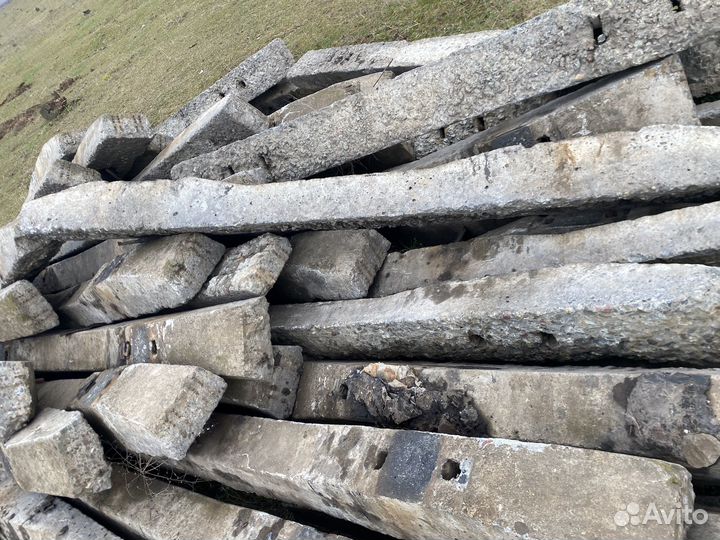 Железобетонные шпалы бу