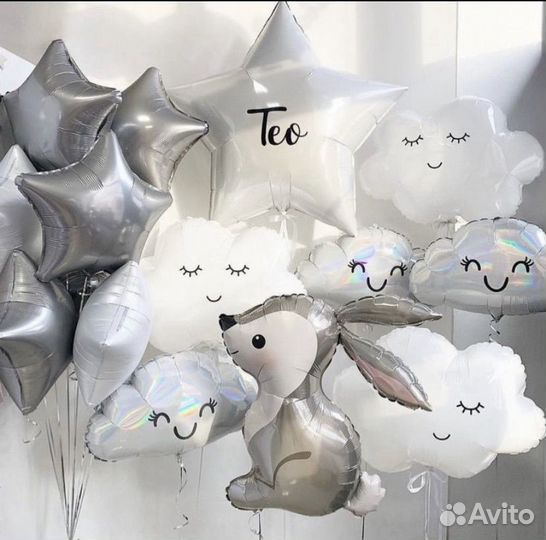 Шары на выписку из роддома