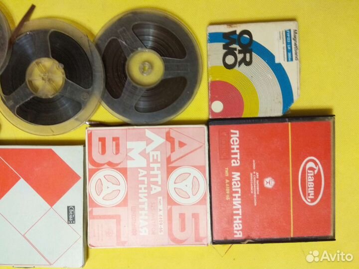 Магнитная лента для катушечного магнитофона