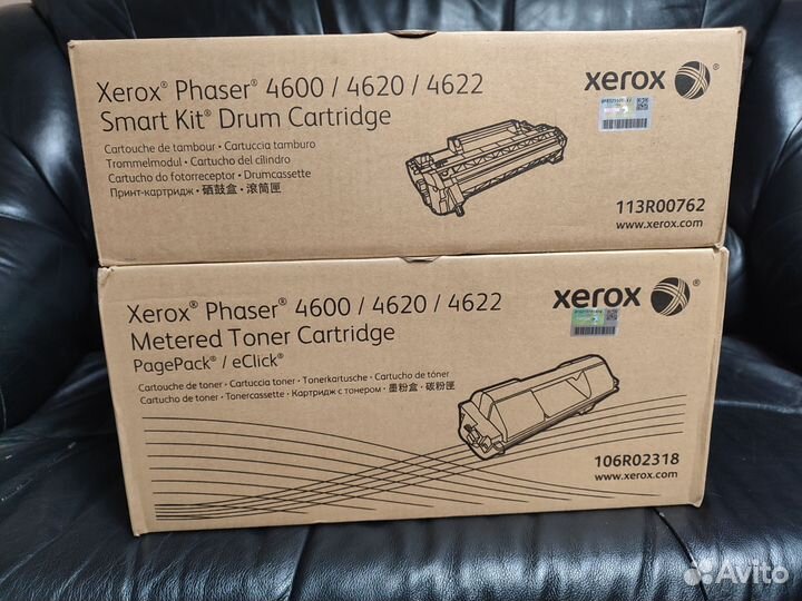 Картриджи xerox 113R00762 и 106R02318