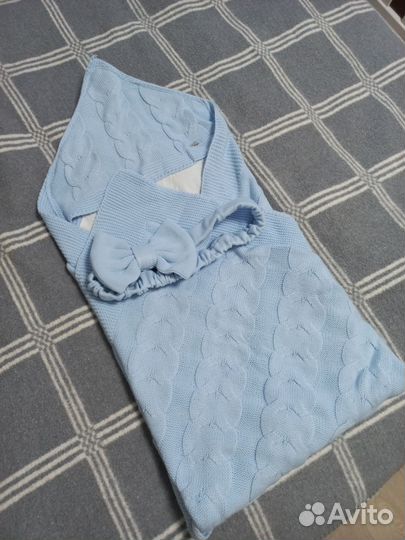 Конверт плед на выписку