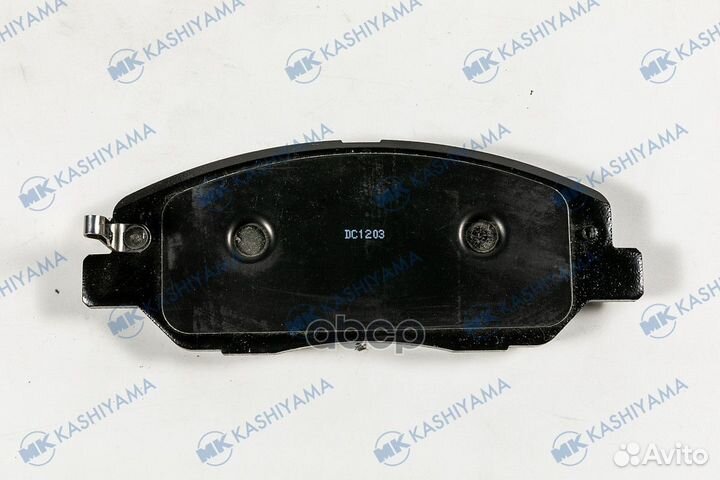 D11394 колодки дисковые передние Hyundai Santa