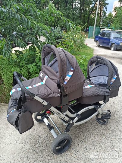 Коляска для двойни 2 в 1