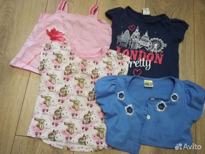 Вещи пакетом на девочку