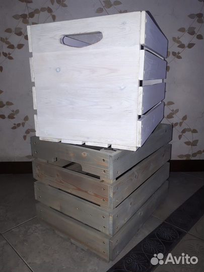 Ящик реечный интерьерный, для хранения