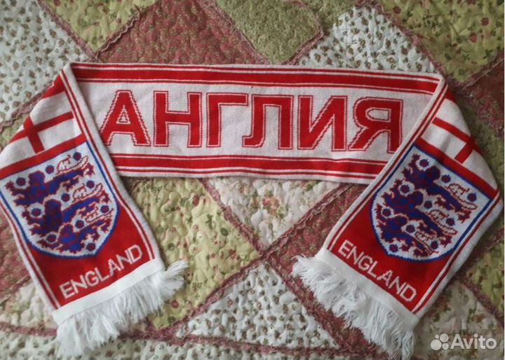 Шарф футбол сборная Англии