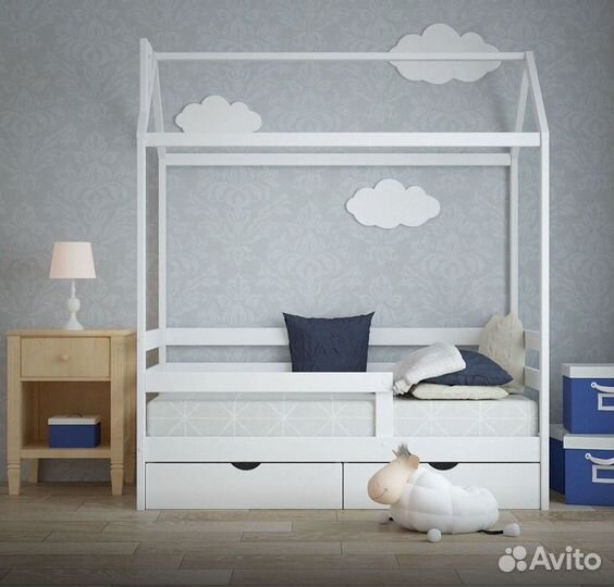 Детская кровать домик