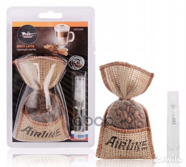 Ароматизатор Кофе в мешочке со спреем пряный ла