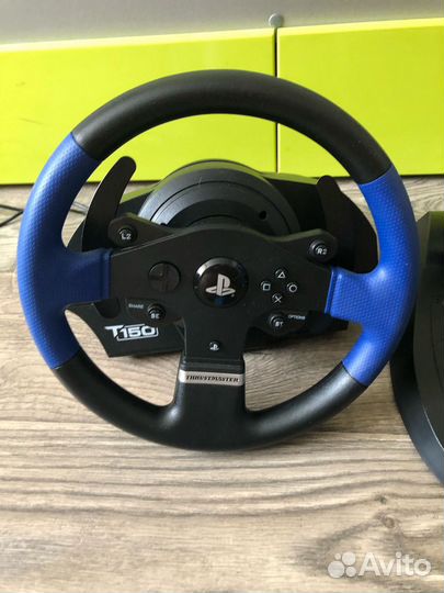 Игровой руль для пк и консолей thrustmaster t150