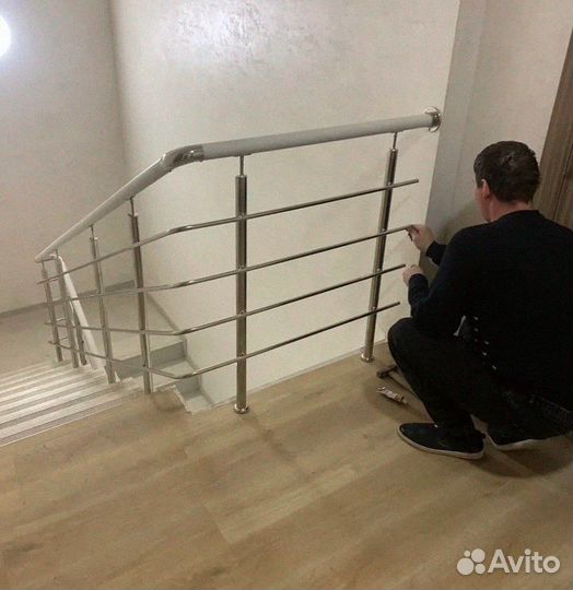 Перила из нержавейки