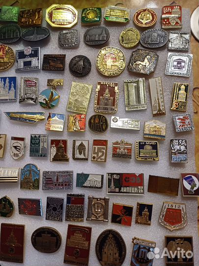 Значки СССР разные темы