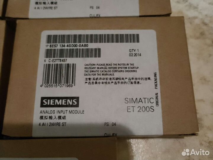 Электронный модуль siemens Simatic ET 200S