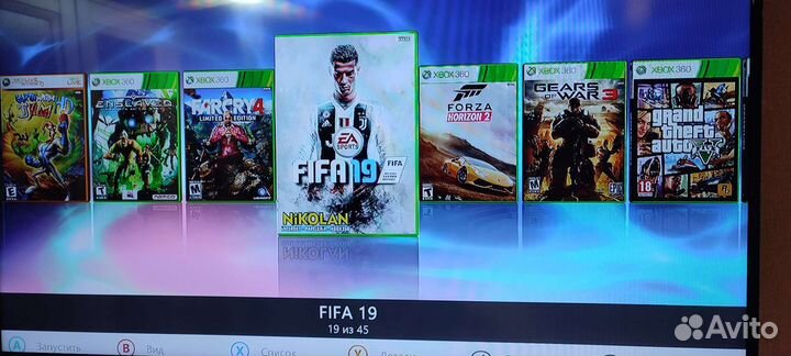 Xbox 360 Freeboot 45 игр