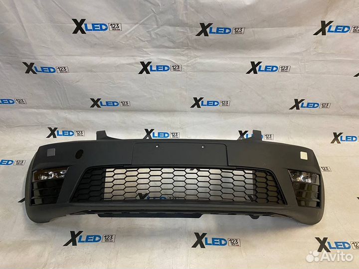 Бампер передний Skoda Octavia A7 RS 13-17