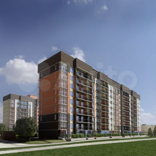 3-к. квартира, 80,8 м², 9/9 эт.