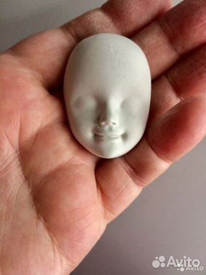 Заготовки Лицо гипс. Цена за 1 шт