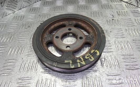Шкив коленвала демпферный дизельный chevrolet epic