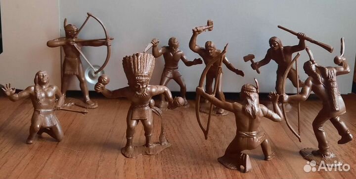 Только полные наборы солдатики индейцы ковбои солд