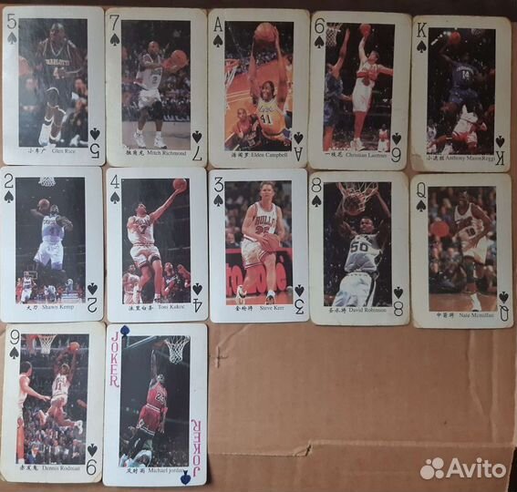 Карты игральные NBA