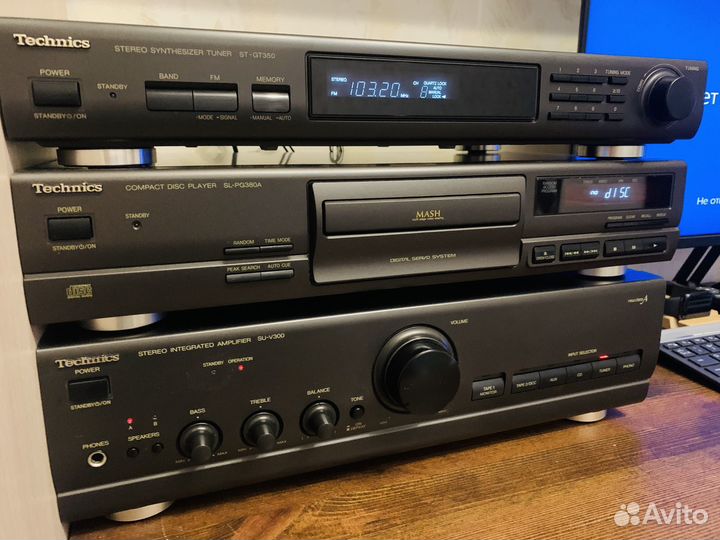 Technics усилитель плеер тюнер