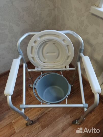 Кресло туалет для инвалидов бу