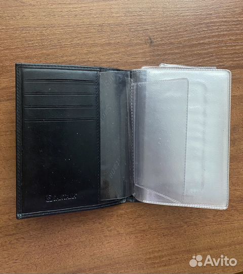 Обложка для автодокументов натуральная кожа