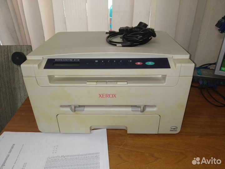 Лазерный мфу Xerox 3119 б/у хор/ст заправ-н