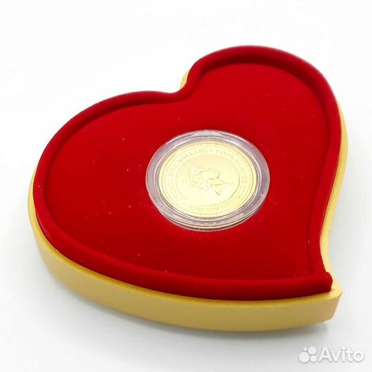 Золотая монета Kook Island 2008 elizabeth 2