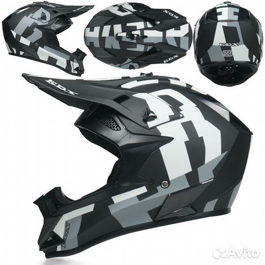 Новые шлемы для мотокросса с комплектом