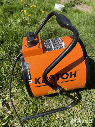 Пушка тепловая электрическая Кротон