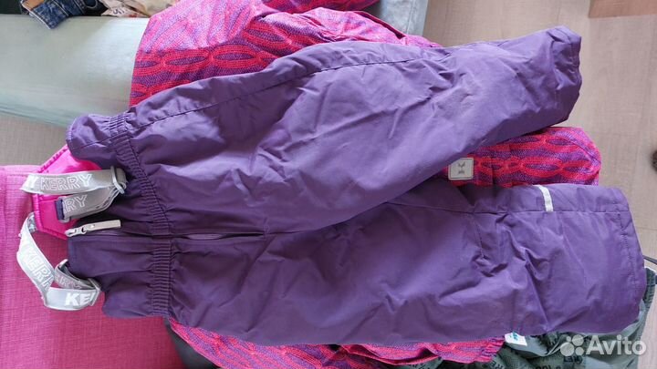 Зимняя куртка и штаны для девочки 110 kerry