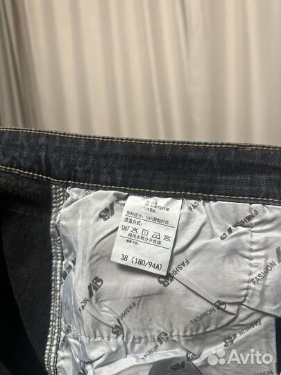 Джинсы jeep теплые