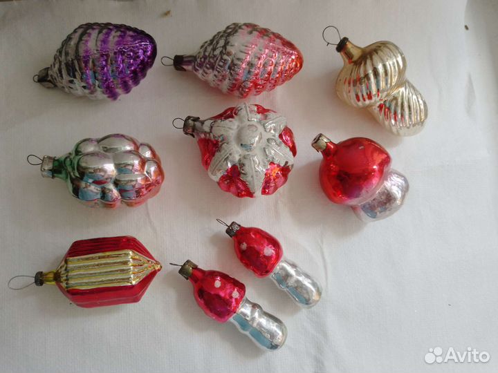 Елочные игрушки СССР