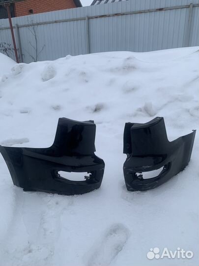 Клыки заднего бампера Outlander XL