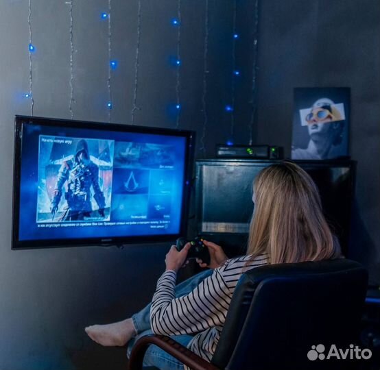 Аренда лофта для дня рождения с приставкой X-BOX