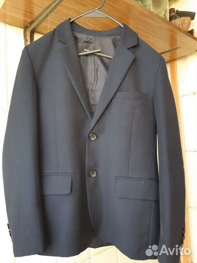 Пиджак школьный 134-140