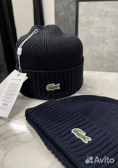 Мужская шапка Lacoste