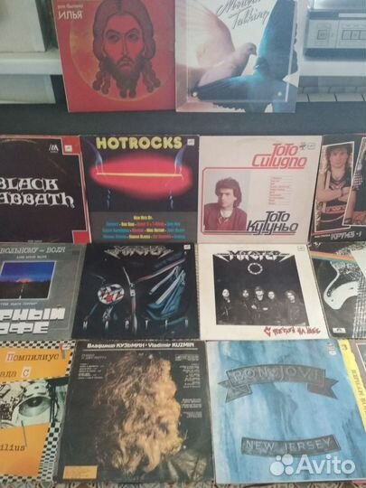 Виниловые пластинки русский и зарубежный рок