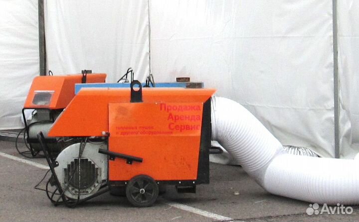 Аренда тепловых пушек и дизельных котельных