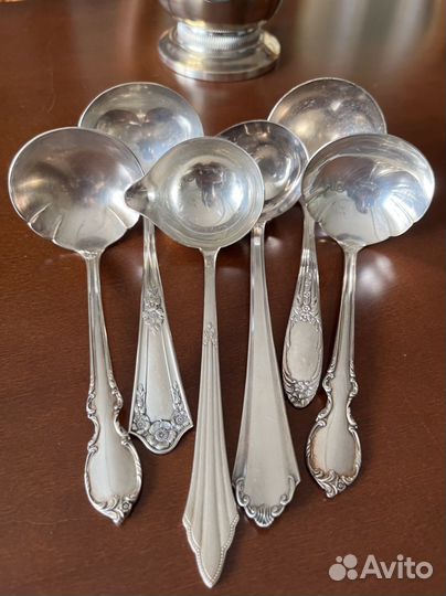 Черпачок для соуса, ложка сервировочная, винтаж