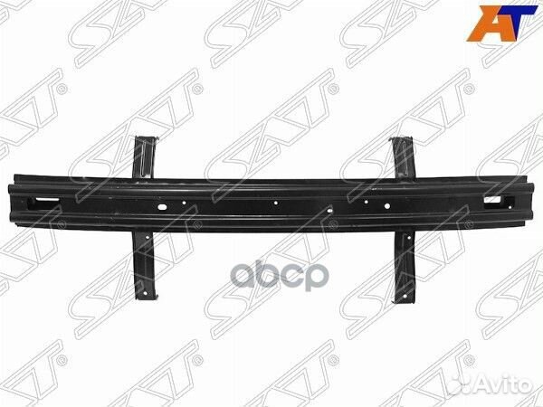 Усилитель заднего бампера hyundai solaris 10-14