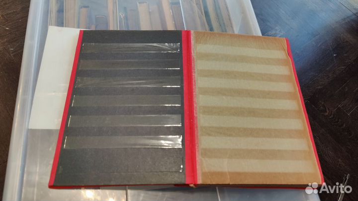 Альбом(кляссер) для марок(10листов/7клеммташе,СССР