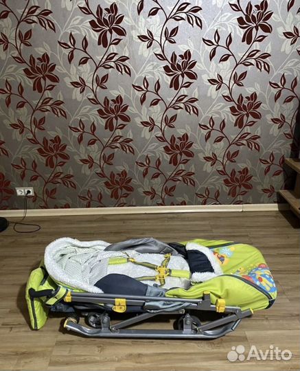 Санки коляска ника 7