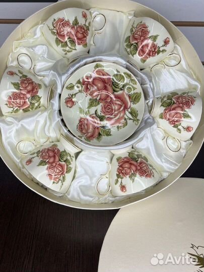 Чайный сервиз корейская Роза