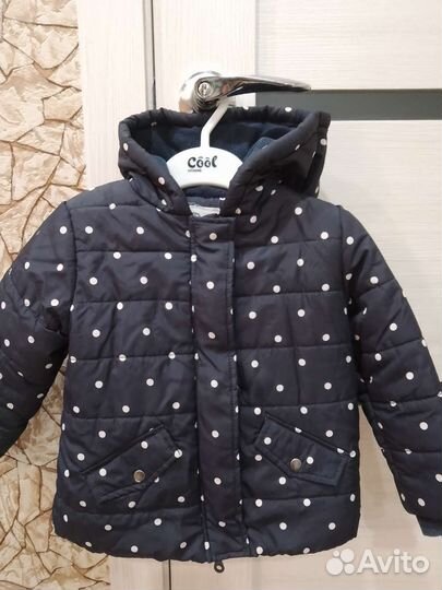 Куртка демисезонная для девочки 92
