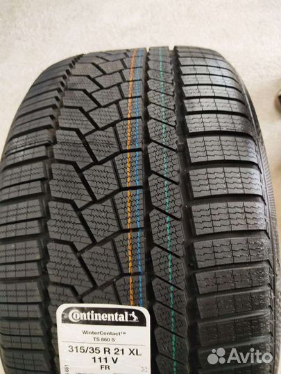 Continental WinterContact TS 860 S 275/40 R21 и 315/35 R21 111V