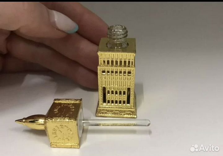 Стекло восточный футляр сосуд масла духи парфюм