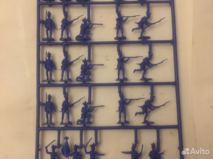 Солдатики пластмассовые, неаполитанская гвардия